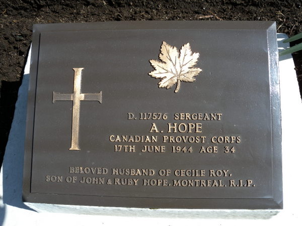 Cdn. Sec. A.C.7    A. HOPE.JPG